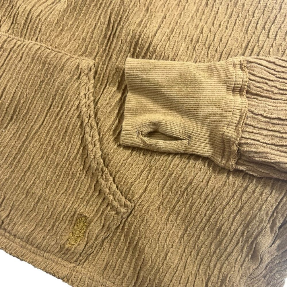 Free People Movement Slouchy Cropped Ribbed Hoodie - Picture 5 of 10